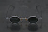 Rigards β titanium + magnesium aluminum alloy detachable handmade glasses RG1010ZC series collection RG-RG1010ZC-GTYTML retro titanium silver frame transparent green lens